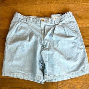 Faconnable cotton shorts with front pleats